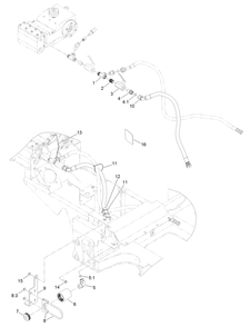 Part Location Diagram of 137-8313 Toro Fitting-Elbow, 90