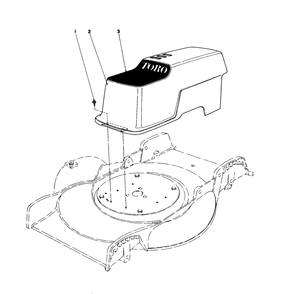 Shroud Assembly Diagram and Parts List for 17005 7000001 - 7999999 Toro Lawn Mower