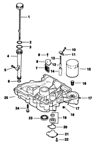 Part Location Diagram of 1219909 Toro Pan-Oil