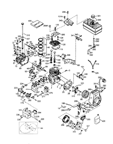 Engine Tecumseh Model Hmsk80-155386s (Cont.) Diagram and Parts List for 38540 5900001 - 5999999 Toro Snow Blower