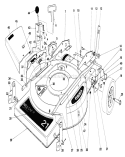 Part Location Diagram of 233-21 Toro Knob