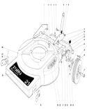 Part Location Diagram of 38-4830 Toro Bracket Handle R.H.