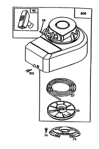 Engine Briggs & Stratton Model 95902-3148-01 Diagram and Parts List for 20182 39000001 - 39999999 Toro Lawn Mower