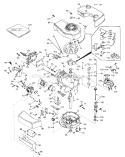Page C Diagram and Parts List for 18090 9000001-9999999 - 1979 Toro Lawn Mower