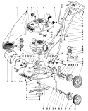 Part Location Diagram of 3-2635 Toro Pivot Arm Assembly