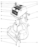 Page C Diagram and Parts List for 18257 2000001-2999999 - 1972 Toro Lawn Mower