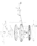 Rewind Starter No. 590450a Diagram and Parts List for 17501 9000001-9999999 - 1969 Toro Lawn Mower