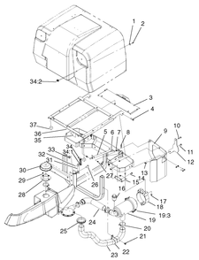 Part Location Diagram of 100-7773-03 Toro Plate-Latch