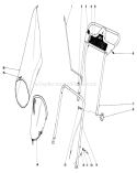 Part Location Diagram of 5-3019 Toro Lower Handle