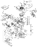 Part Location Diagram of 650697A Tecumseh Screw