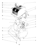 Page D Diagram and Parts List for 19472 1000001-1999999 - 1971 Toro Lawn Mower