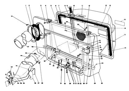 Easy-Empty Grass Catcher Model 59111 (Optional) Diagram and Parts List for 56170 6000001 - 6999999 Toro Lawn Tractor Accessories