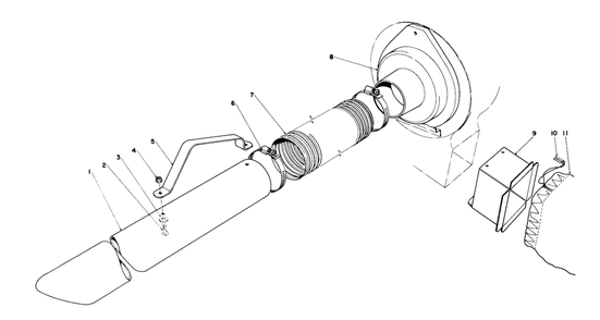 Blower Bagging Kit (5 Hp Blower) Diagram and Parts List for 59084 3000001 - 3999999 Toro Leaf Blower / Vacuum