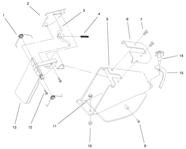 Part Location Diagram of 93-0267-03 Toro DISCONTINUED
