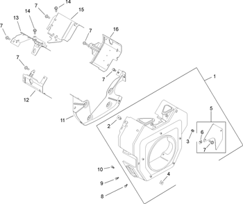 Part Location Diagram of 2515411-S Toro Clip-Repair (Speed Nut)