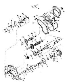 Differential Assembly No. 1310-001a Diagram and Parts List for 30610 591300 - 599999 Toro Lawn Tractor