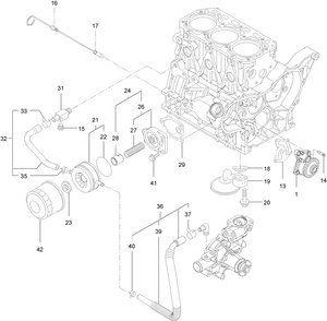 Oil Pump Assembly Diagram and Parts List for 72144 413000000 - 999999999 Toro Lawn Tractor