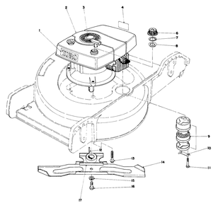 Engine Assembly Diagram and Parts List for 20772 0000001 - 0999999 Toro Lawn Mower