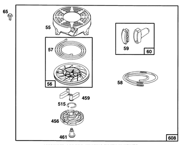Engine Gts-150 Diagram and Parts List for 26636B 6900001 - 6999999 Toro Lawn Mower