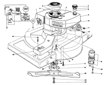 Engine Assembly Diagram and Parts List for 18085 9000001 - 9999999 Toro Lawn Mower