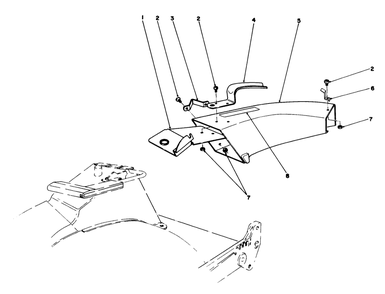 Side Discharge Chute Model No. 59108 (Optional) Diagram and Parts List for 20629C 6000001 - 6999999 Toro Lawn Mower