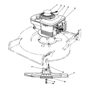 Engine Assembly Diagram and Parts List for 20217 2000001 - 2999999 Toro Lawn Mower