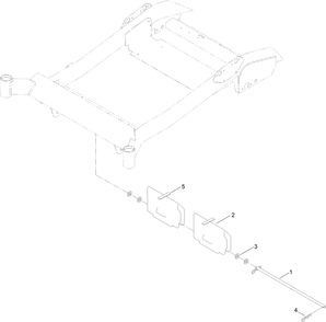 Weight Assembly Diagram and Parts List for 79330 407000000 - 999999999 Toro Lawn Tractor