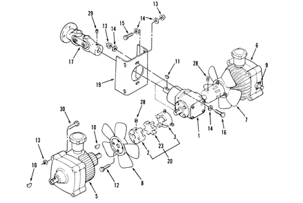 Transmission Drive Diagram and Parts List for 74140 39000001 - 39999999 Toro Lawn Tractor
