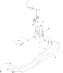Low Flow Manifold Assembly Diagram and Parts List for 72524 415000000 - 999999999 Toro Lawn Mower