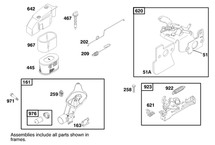 Engine Gts-200 Diagram and Parts List for 22161 8900001 - 8999999 Toro Lawn Mower