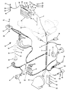 Electrical System Diagram and Parts List for 74140 690001 - 699999 Toro Lawn Tractor