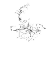Battery And Electrical Assembly Diagram and Parts List for 74624 311000001 AND UP Toro Lawn Mower