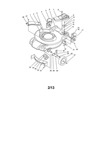 Part Location Diagram of 93-0230-01 Toro Cover - Recycling