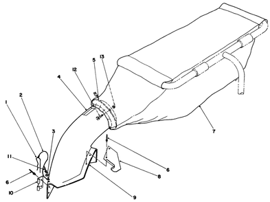 Part Location Diagram of 67-6690 Toro DISCONTINUED
