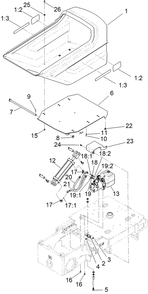 Part Location Diagram of 340-112 Toro Fitting-Elbow, 90