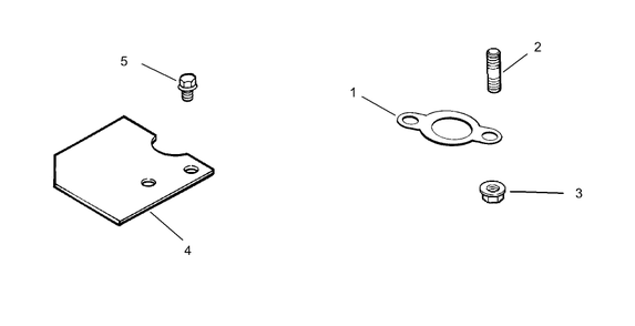 Exhaust Assembly Diagram and Parts List for 74414 (250000001-250005000)(2005) Toro Lawn Mower