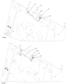 Power Kit Assembly No. 144-2512 Diagram and Parts List for 144-2512  Toro Snow Blower