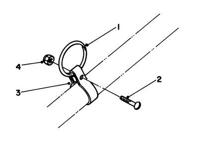 Clamp & Ring Kit No. 46-2690 Diagram and Parts List for 51645 5000001 - 5999999 Toro Trimmer