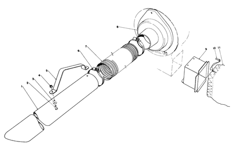 Blower Bagging Kit Model No. 59084 Diagram and Parts List for 62933 7000001 - 7999999 Toro Leaf Blower / Vacuum