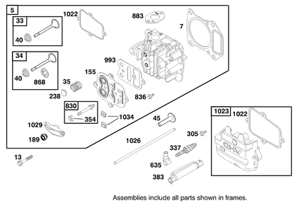 Engine Gts 200 Diagram and Parts List for 20823 8900001 - 8999999 Toro Lawn Mower