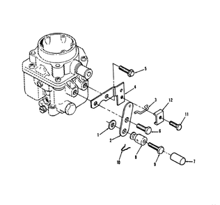 Choke Linkage Power Plus Diagram and Parts List for R1-16O804 2000001 - 2999999 Toro Lawn Tractor