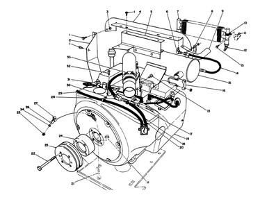 Engine Assembly Diagram and Parts List for 30620 490001 - 499999 Toro Lawn Tractor