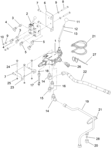 Part Location Diagram of 1475703 Kohler Repair Kit