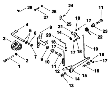 Governor-Engine Kohler Model No. Mv16s-Type 56511 Diagram and Parts List for 30180 100001 - 199999 Toro Lawn Tractor Accessories
