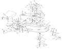 51.000 Lawn Ranger Mower Diagram and Parts List for 2-0210 1971 Toro Lawn Tractor