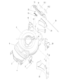 Part Location Diagram of 105-3032 Toro Spring-door, Rear