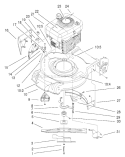 Part Location Diagram of 99-6015 Toro Decal-Recoil