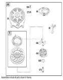 Page J Diagram and Parts List for 20011 210000001-210999999 - 2001 Toro Lawn Mower
