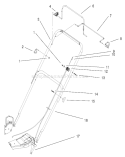 Part Location Diagram of 99-1586 Toro Cable-traction