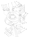 Part Location Diagram of 92-1616 Toro Screw-Hwhtf